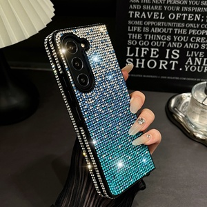 Custodia per telefono con strass Flash di lusso per Samsung Z Fold 6 Designer LOGO <span class=keywords><strong>Cover</strong></span> per telefono Z piegare 5 custodie di marca - Product Image 2