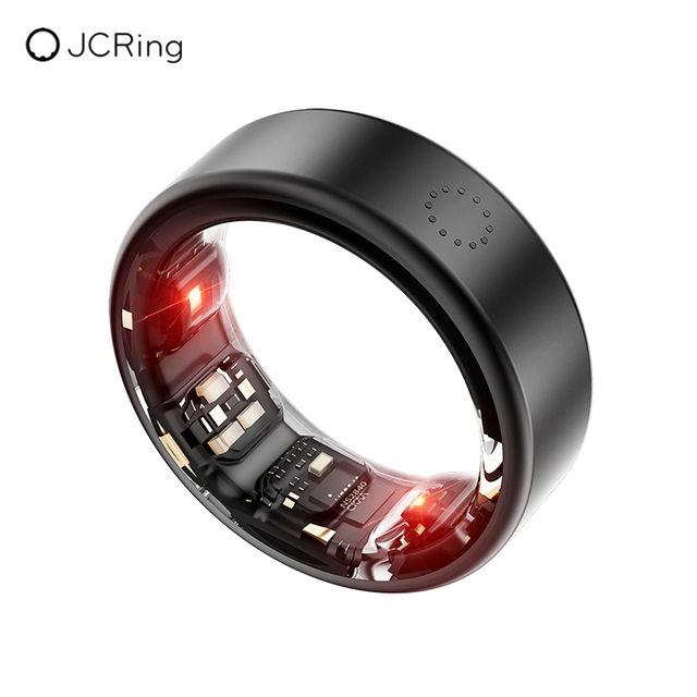 JCRing X3 Black Health Monitor Smartring Lowest Price Second Generation Smart Ring Temperature tracker Titanium Wearable Device