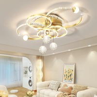 Lampe de plafond moderne et simple pour salon, style luxueux, nouvelle lampe principale pour toute la maison, Zhongshan, ensemble complet