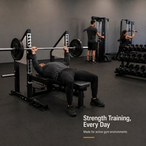 Station de musculation professionnelle en acier à charge par disques pour presse à plat, pour la musculation de la poitrine en salle de sport - Product Image 5