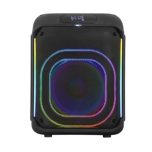 Diamond 2026 New Trending 8 Inch Woofer 2-Way Mobile Portable Wireless Bluetooth Party Speaker with RGB Flash Led USB TF TWS FM