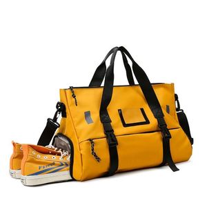 Sac de sport gratuit avec compartiment sec/humide séparé pour chaussures, sac de voyage grande capacité, impression de logo - Product Image 5