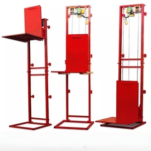 Indoor Outdoor Elevator for Disabled Freight Warehouse Cargo Small Home Elevator Lift Passenger Wall Mounting Height - Product Image 1