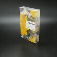 Autocollants personnalisés CMYK transparents en PVC/PET recyclables pour boîtes cadeaux, design pliable mignon, matériaux recyclés, bougies UV