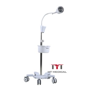 Lampe d'examen médical mobile LED MT <span class=keywords><strong>MEDICAL</strong></span> pour hôpital avec roues et panier, bras flexible, lumière auxiliaire chirurgicale - Product Image 6
