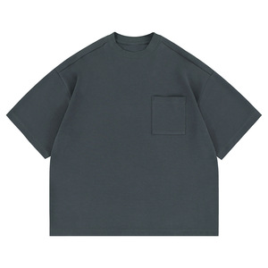 Camiseta Personalizada de Manga Corta de Algodón Espacial de 220g con Hombros Caídos - Product Image 3