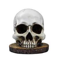 Support à couteaux et présentoir à couverts créatifs en résine sur le thème d'Halloween, avec décoration d'ambiance effrayante, fabriqué en Chine