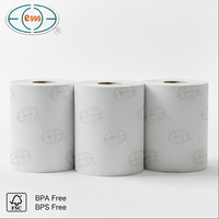 Rollo de Papel Térmico para Recibos de 2-1/4" x 85' Libre de BPA para Caja Registradora POS, Logotipo Personalizado OEM