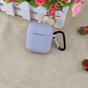 la funda suave para <span class=keywords><strong>Airpod</strong></span> 1 2 Gen de funda de silicona Universal para Jordan <span class=keywords><strong>Airpod</strong></span> Pro funda de silicona con gancho de Metal - Product Image 3