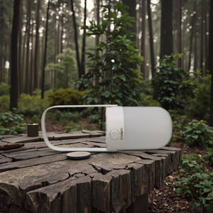 Lampe LED portable rechargeable par USB pour le camping en plein air, corps en ABS blanc, lampe suspendue pour tente, pour LONTOR DP Emergency - Product Image 3