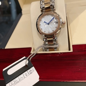 Advanced Luxury Watch Precision Quartz Movement Blue Steel Hands Dual Tone Stainless Steel Strap Waterproof Longinesing - Product Image 5