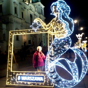 Decoración Luminosa Festiva para Fondo Fotográfico Navideño, para Eventos en Centros Comerciales, Área Interactiva de Fotos Navideñas - Product Image 1