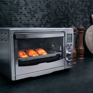 <span class=keywords><strong>Horno</strong></span> Tostador de Convección Independiente de Acero Inoxidable, <span class=keywords><strong>24</strong></span> <span class=keywords><strong>Litros</strong></span>, Función de Parrilla Eléctrica, Control Digital con Temporizador, 1800W, Plateado - Product Image 5