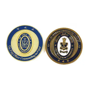 Professional custom zinc alloy materials to create soft enamel 3D metal commemorative coins with your own logo