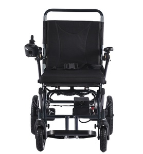 Silla de Ruedas Eléctrica Clase II con Marco de Aleación de Aluminio, Garantía de 2 Años en Japón, Color Negro, Batería Integrada - Product Image 1