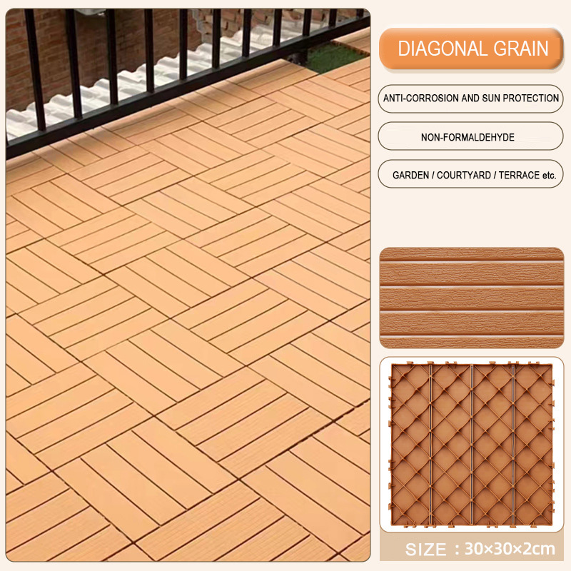 Couleur orange de grain diagonal