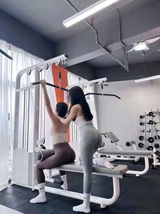 Piles en acier commerciales de 70kg Équipement de gymnastique pour la maison Lady Fitness Rack tout-en-un Lat Pull Down et Low Row Machine - Product Image 6