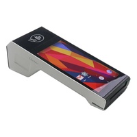 Terminal de point de vente portable Android 4G avec écran tactile HP de 5,5 pouces, imprimante thermique de reçus, PT50 USB GPS 1 Go de RAM 8 Go
