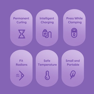 New Arrival Rechargeable Heated Eyelash Curler Portable Electric Lash Curler Beauty <b>Makeup</b> <b>Tool</b> - Product Image 4