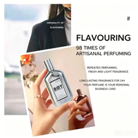 Parfum en spray de luxe longue durée au parfum d'agrumes pour homme, idéal pour les soirées, taille standard
