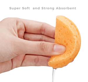 Spugna facciale in cellulosa compressa per la pulizia profonda del viso - Product Image 2