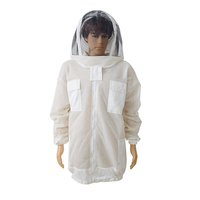 Veste d'apiculture ventilée outil anti-abeille pour la protection de l'apiculteur équipement de service de vêtements d'apiculture