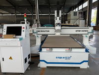 Routeur CNC STM1325EC 4x8 ATC économique avec kit de changement d'outils automatique à vendre