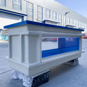 ถังเลี้ยงปลา FRP ทนทาน สำหรับปลาคาร์ฟ ปลาทอง บ่อเลี้ยงปลาเพาะพันธุ์กลางแจ้ง สำหรับการเพาะเลี้ยงสัตว์น้ำ - Product Image 5