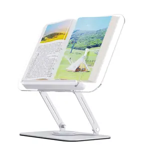 BONERUY R22 New Style Reading stand Metal Acrylic Ergonomic Design Reading Stand Book Stand For Reading