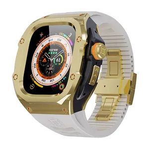 SHELLBOX New Creative High Quality Products Luxury Metal Anti Wear Shockproof Dust Multiple Colors For Apple Watch Ultra 49mm