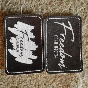 Black Leather Patches Hats with Laserable Engraver Blank Laser Engraving Leatherette Sheets Heat <b>Press</b> Adhesive <b>Iron</b>-on Material - Product Image 1