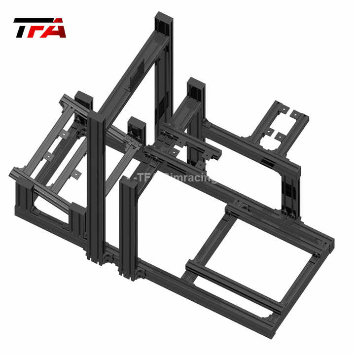 Premium Anodized Racing Simulator Frame Durable Aluminum Construction ...
