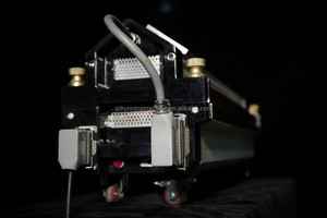 Màu xanh lá cây <span class=keywords><strong>PVC</strong></span> lưu hóa cao su máy móc chế biến vành đai Trắng lưu hóa máy với làm mát không khí Hot Splice tính năng - Product Image 5