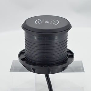 Sofá Muebles Pequeño enchufe circular abierto USB Embedded Solitaire Desktop Power Socket - Product Image 2