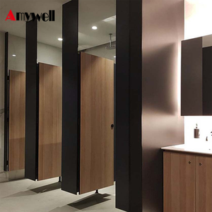 <span class=keywords><strong>Tablero</strong></span> HPL de Formica fenólica de 12mm de alta densidad impermeable e ignífugo para partición de inodoro - Product Image 2