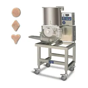 Small mini Vegetables meat patty Forming Machine Automatic Hamburger Burger Patty Forming Making Processing Machine sale price