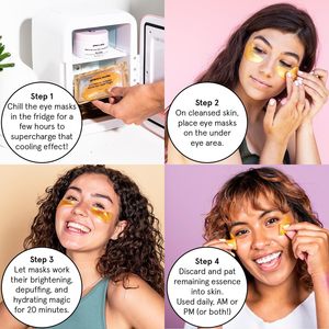 OEMプライベートラベル24Kゴールデンコラーゲンアイケアパッドマスクパッチ、むくみやクマ対策 - Product Image 5