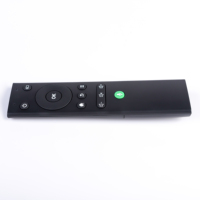 Nouveauté DT-014 Télécommande universelle intelligente IR BLE vocale pour TV, logo/fonctions/icônes personnalisables OEM, ABS