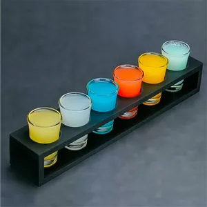 Hoge Kwaliteit Crystal Shot Glas Voor Bar Gebruik Groothandel Met Display Knapperig En Helder