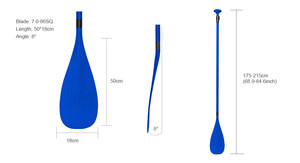 Highend màu xanh paddleboard xuồng sup Board standup giải trí câu cá OEM đứng lên mái chèo accessoires prancha de đứng lên mái chèo - Product Image 3