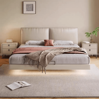 Erschwingliches Schlafzimmer-Möbelset aus Metall in voller Größe für moderne Räume