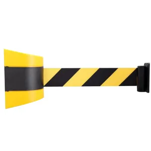 Produttore 5 metri cintura retrattile barriera a parete barriera magnetica per porta barriera a nastro retrattile - Product Image 1