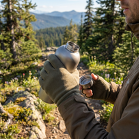 Bouteille d'eau en titane pur de 1100 ml avec bouchon à vis, légère, pour le sport et le camping en plein air