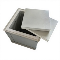 Panneau composite PU en acier coloré double face pour conduits de ventilation de climatisation - Écologique, ignifuge, pour chambre froide, atelier, hôtel