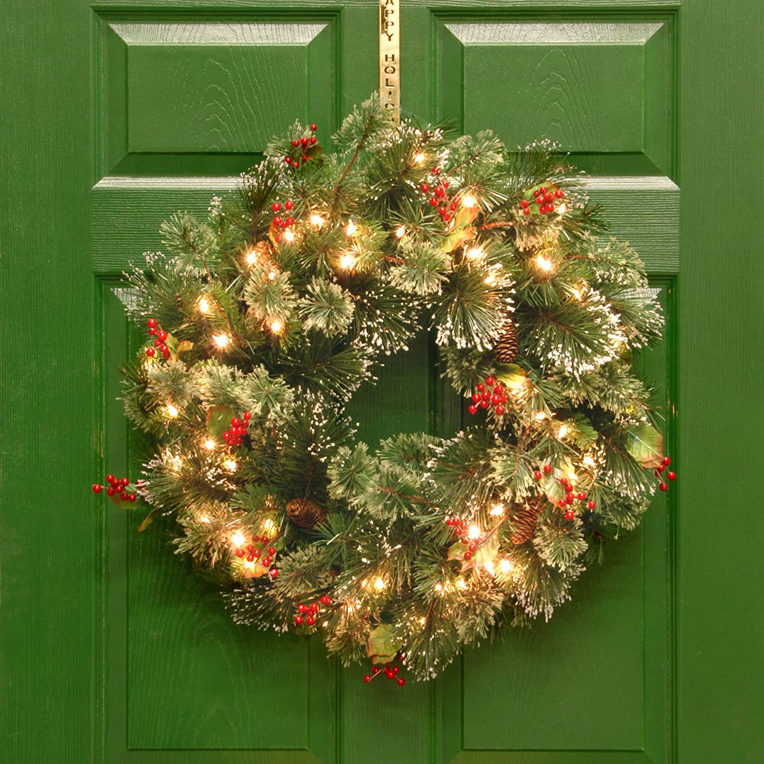 Home Christmas Wreath Led Indoor And Outdoor Waterproof Customizable Christmas Decoration Led Garlands