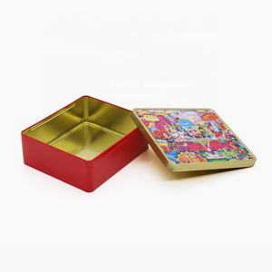 Caja de Estaño con Tapa para Envasado de Barras de Chocolate de Grado Alimenticio, Impresión Personalizada, Diseño de Dibujos Animados Coloridos, Regalo para Juguetes - Product Image 5