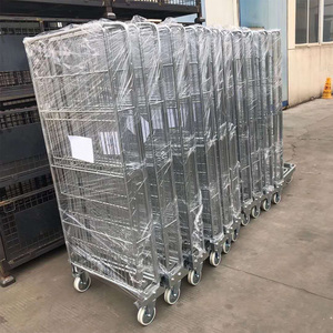 Carritos logísticos con estantes ajustables ergonómicos personalizados de alta calidad para una eficiencia óptima de almacenamiento y transporte - Product Image 6