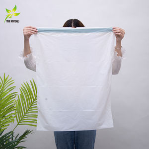 Sacs poubelle biodégradables pour 13 gallons | Bac de 50 litres <span class=keywords><strong>à</strong></span> base de <span class=keywords><strong>plantes</strong></span> 75 grands sacs de compost de cuisine avec cordons - Product Image 3