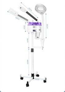 Vaporizzatore Facciale 3-in-1 Caldo/Freddo 2026, <span class=keywords><strong>Vapore</strong></span> Nano Ionico con Ozono e Lampada Ingrandente 8x <span class=keywords><strong>per</strong></span> Salone, Casa e Spa - Product Image 5