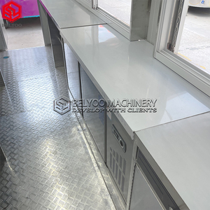 Modern Fully Equipped Mobile Food <strong>Trailer</strong> Aluminum <strong>Ice</strong> <strong>Cream</strong> Vending Truck with Concession Window <strong>for</strong> Candy Application - Product Image 6